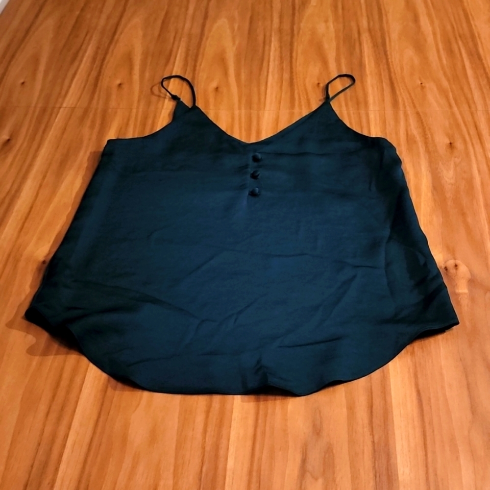 Express Dark Green Camisole XS